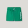 Calções de banho com logótipo estampado Calções de banho com logótipo estampado