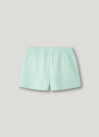 Calções de malha com logótipo estampado