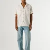 Camisa com gola cubana Camisa com gola cubana