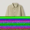 Camisa de linho de corte regular