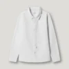 Camisa de linho de corte regular