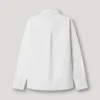 Camisa de popeline de corte regular