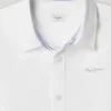 Camisa de popeline de corte regular