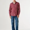 Camisa de popeline xadrez com corte justo Camisa de popeline xadrez com corte justo