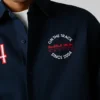 Camisa de sarja com corte oversized Camisa de sarja com corte oversized