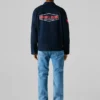 Camisa de sarja com corte oversized Camisa de sarja com corte oversized