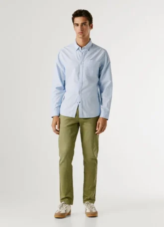 Camisa Oxford de corte regular