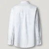 Camisa Oxford às riscas de corte regular