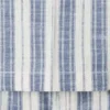 Camisa às riscas de corte descontraído