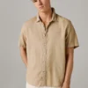Camisa tingida na peça