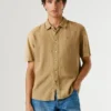 Camisa tingida na peça Camisa tingida na peça