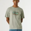 Camiseta com estampa artística Camiseta com estampa artística