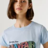 Camiseta com estampa artística