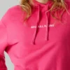 Camisola com capuz de corte curto