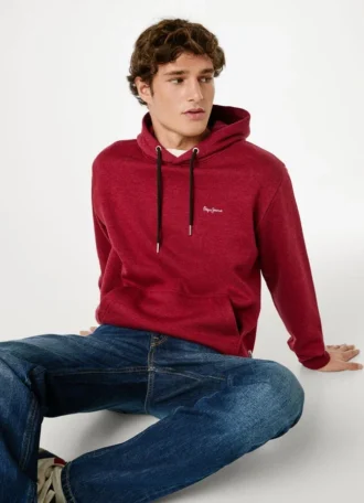 Camisola com capuz de corte regular
