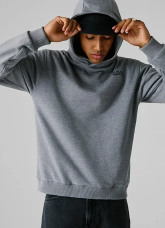 Camisola com capuz de corte regular