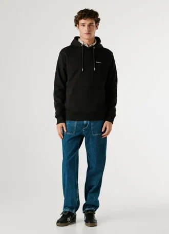 Camisola com capuz de corte regular