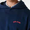 Camisola com capuz e estampado nas costas Camisola com capuz e estampado nas costas