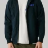 Camisola com capuz e fecho completo