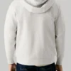 Camisola com capuz e fecho completo Camisola com capuz e fecho completo