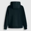 Camisola com capuz e fecho completo