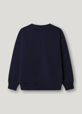 Camisola com logótipo e corte descontraído