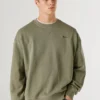 Camisola com logótipo e gola redonda