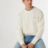 Camisola com logótipo e gola redonda