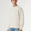 Camisola com logótipo e gola redonda
