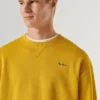 Camisola com logótipo e gola redonda Camisola com logótipo e gola redonda