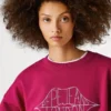 Camisola com logótipo e gola redonda Camisola com logótipo e gola redonda