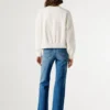 Camisola com logótipo e gola redonda Camisola com logótipo e gola redonda
