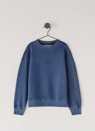 Camisola de gola redonda com corte descontraído