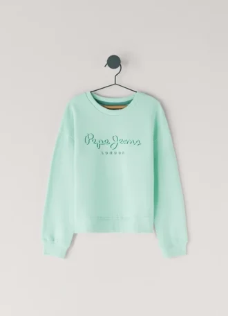 Camisola de gola redonda com corte descontraído