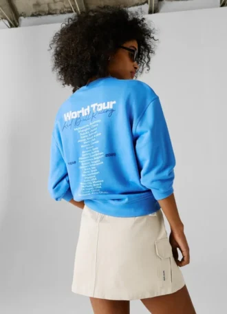 Camisola de gola redonda com corte descontraído