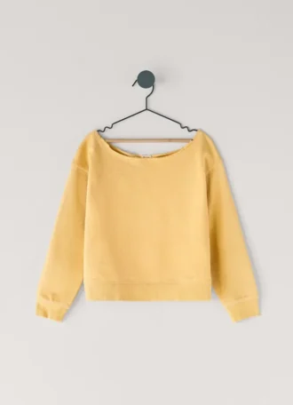 Camisola de gola redonda com corte descontraído