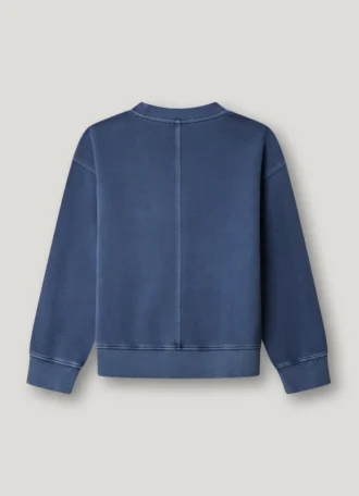 Camisola de gola redonda com corte descontraído
