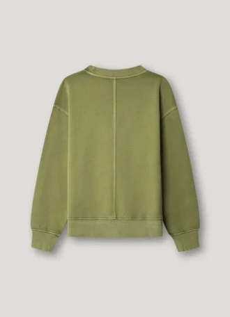 Camisola de gola redonda com corte descontraído