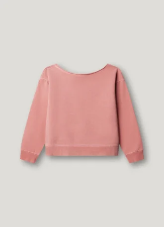 Camisola de gola redonda com corte descontraído