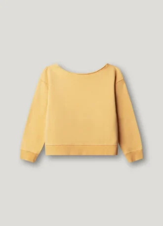 Camisola de gola redonda com corte descontraído