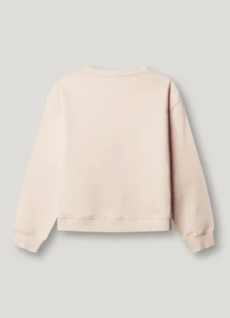 Camisola de gola redonda com corte descontraído