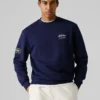 Camisola de gola redonda com corte descontraído