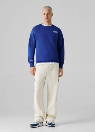 Camisola de gola redonda com corte regular