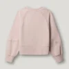 Camisola de gola redonda com renda