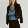 Camisola de malha com decote em V