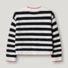 Camisola de malha com decote em V