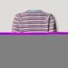 Camisola de malha às riscas Camisola de malha às riscas