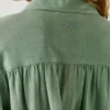 Casaco bomber com gola de camisa Casaco bomber com gola de camisa