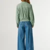 Casaco bomber com gola de camisa Casaco bomber com gola de camisa