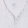 Colete acolchoado com detalhes em renda Colete acolchoado com detalhes em renda